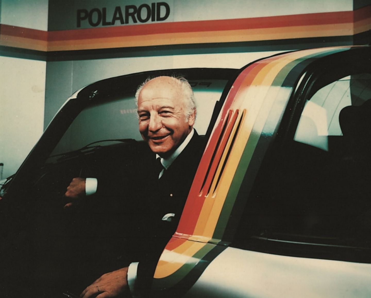 Auch der damalige Bundespräsident Walter Scheel war von Rainer Buchmanns Autos begeistert