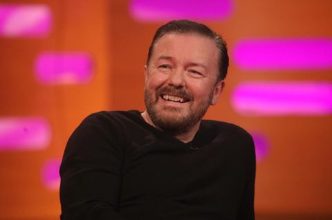 Comedian Ricky Gervais