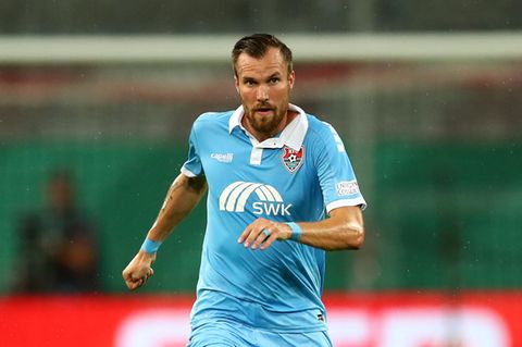 Kevin Großkreutz im Trikot des KFC Uerdingen. Nebenbei arbeit er noch als Co-Trainer beim Bezirksligisten Türksport Dortmund