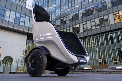 Der S-Pod ermöglicht Mobilität im Sitzen bei geringer Grundfläche.