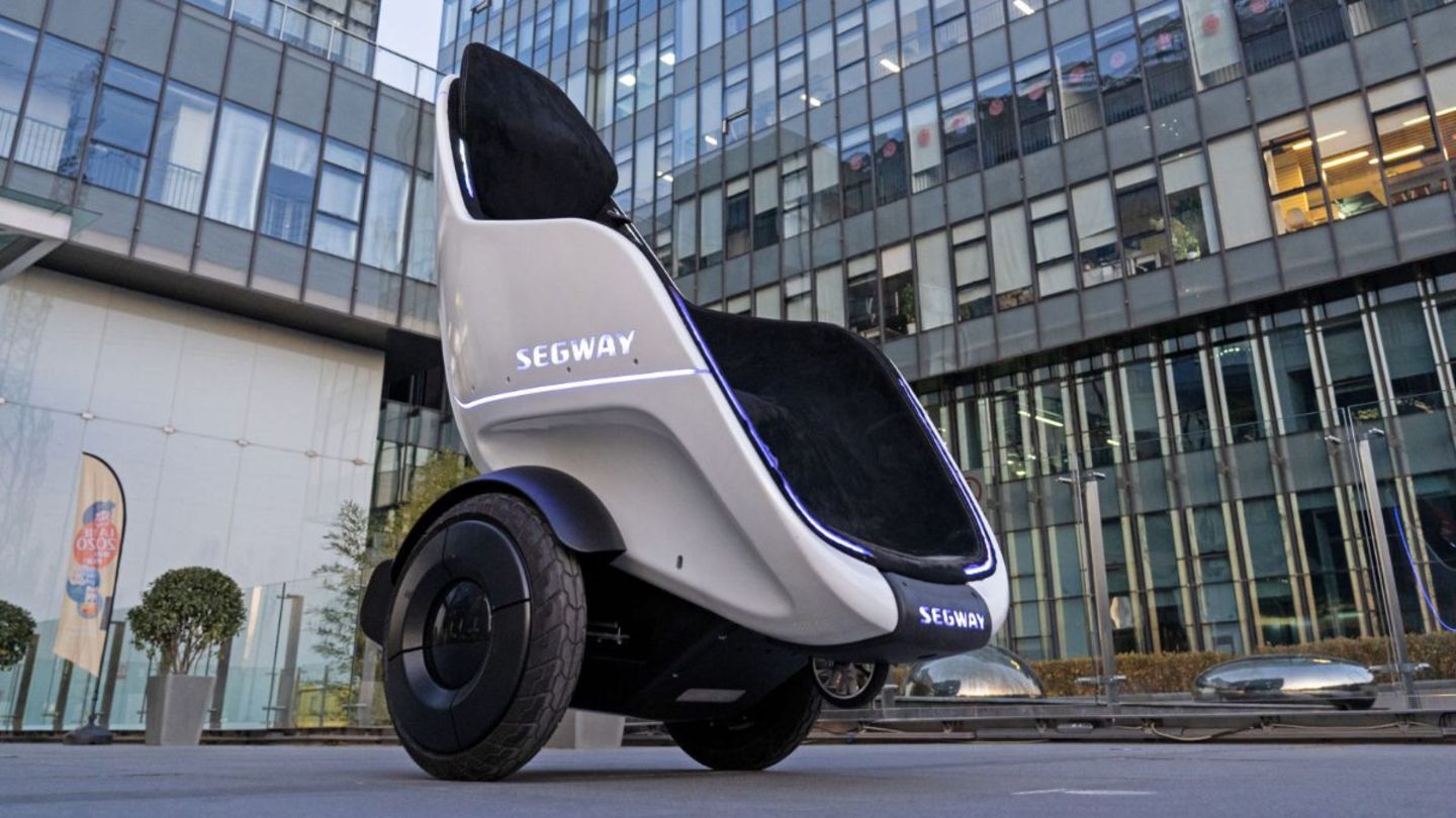 Der S-Pod ermöglicht Mobilität im Sitzen bei geringer Grundfläche.