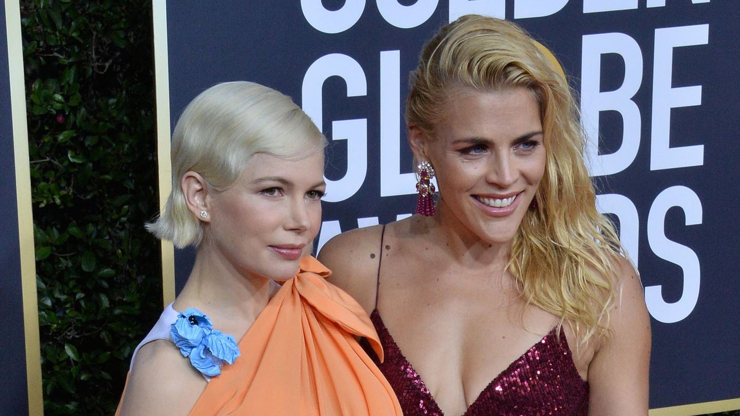 Michelle Williams, Busy Philipps Golden Globes