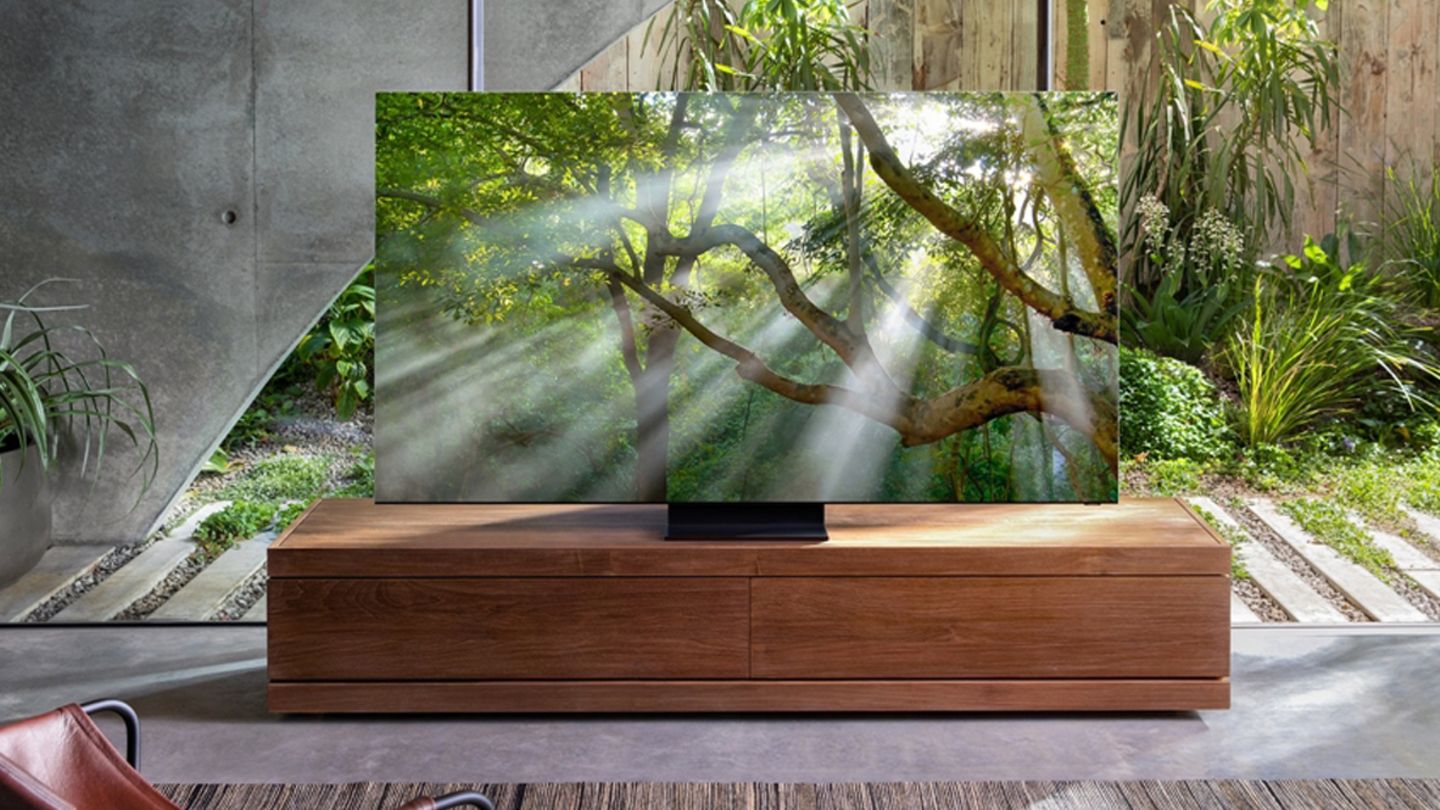 Fast nur Bildschirm: Mit einem beinahe rahmenlosen Fernseher will Samsung in diesem Jahr die Kunden begeistern.