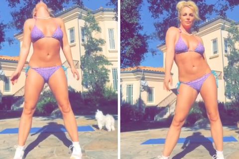 Britney Spears hat sich vorgenommen, 2020 mehr Yoga zu praktizieren