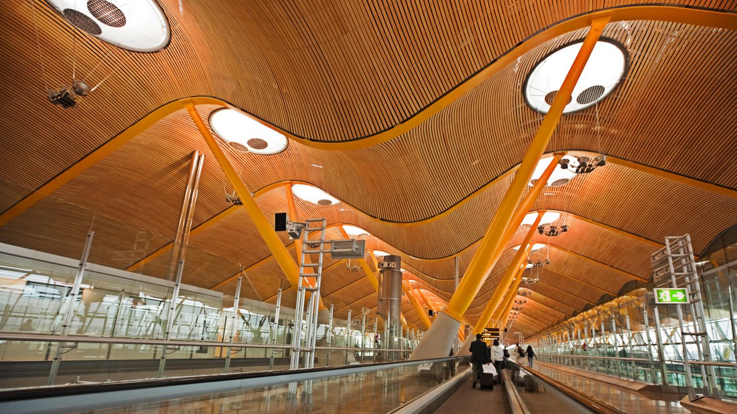 Rollbänder Madrid-Barajas Airport