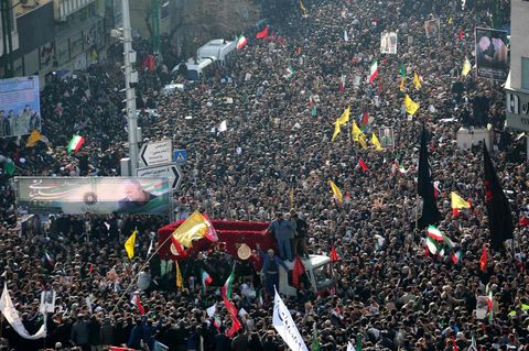Iran: Trauerfeier für Soleimani