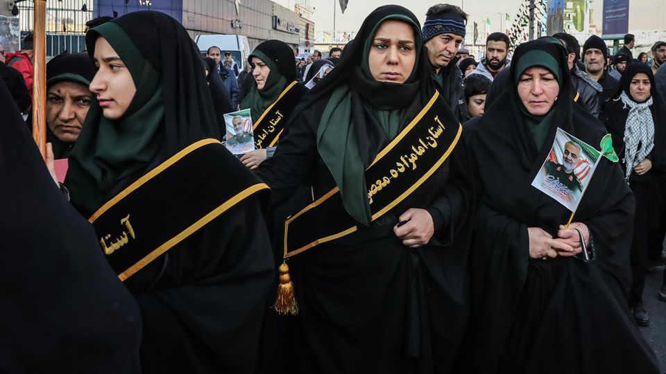 Iran: Trauerfeier für Soleimani Iran: Trauerfeier für Soleimani