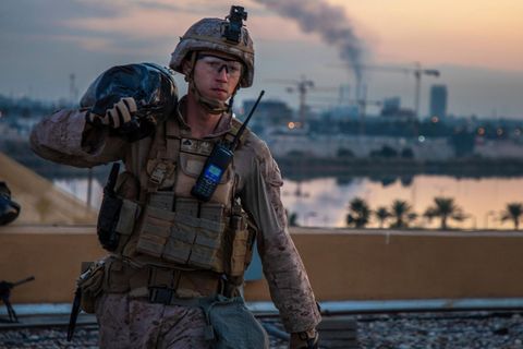 Ein US-Soldat im Irak: Die US-Armee bereitet nach eigenen Angaben einen möglichen Abzug ihrer Soldaten aus dem Land vor
