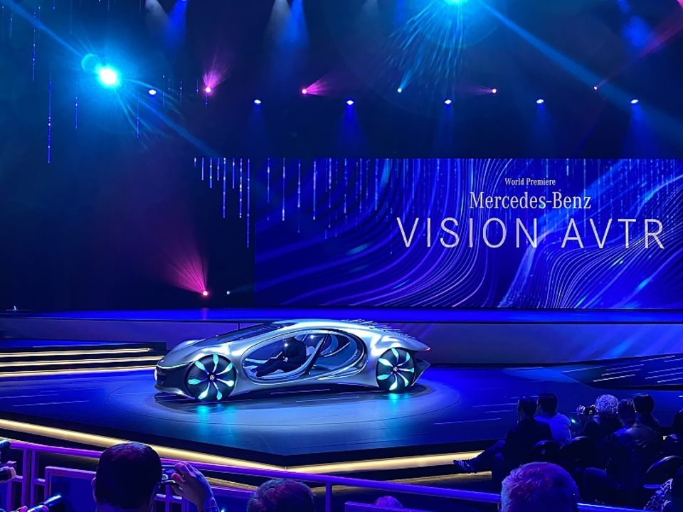 Mercedes Vision AVTR auf der CES 2020