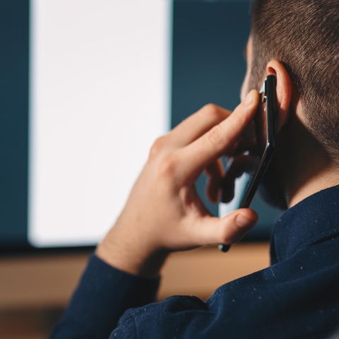 Schwarzes Telefon