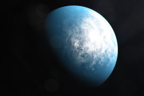 So könnte der lebensfreundliche, erdgroße Exoplanet TOI-700 d aussehen