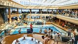 Der überdachte Safaripool