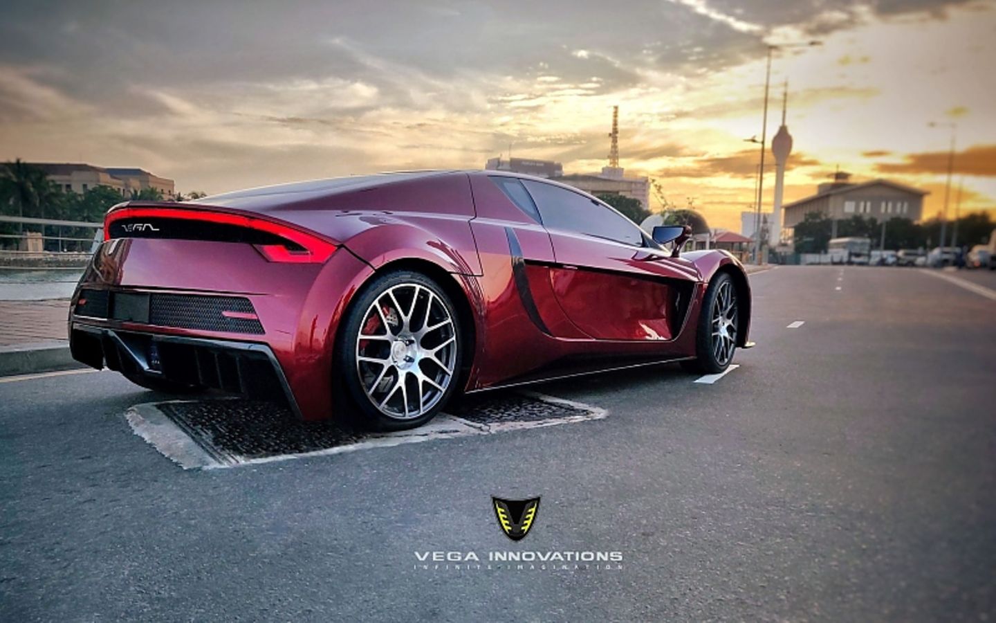 Der Vega EVX hat 591 kW / 804 PS, ein maximales Drehmoment von 760 Newtonmetern und eine Beschleunigung von null auf 100 km/h in 3,1 Sekunden Der Vega EVX hat 591 kW / 804 PS, ein maximales Drehmoment von 760 Newtonmetern und eine Beschleunigung von null auf 100 km/h in