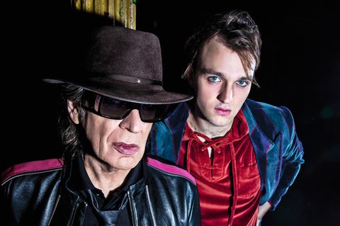 Udo Lindenberg und der Schauspieler Jan Bülow