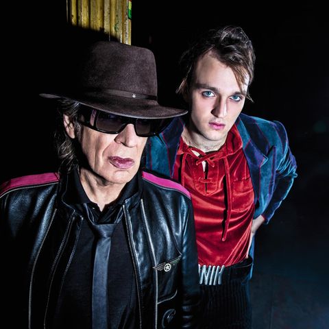 Udo Lindenberg und der Schauspieler Jan Bülow