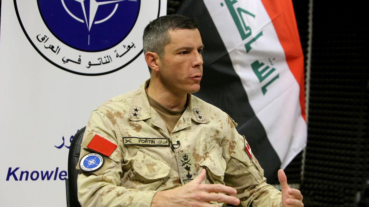 Der Kanadier Dany Fortin ist der Kommandeur der Nato-Mission im Irak