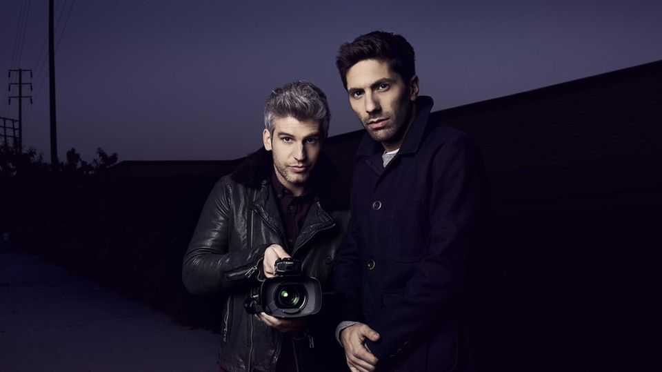 Max und Nev in "Catfish" Max Joseph und Nev Schulmann in "Catfish"