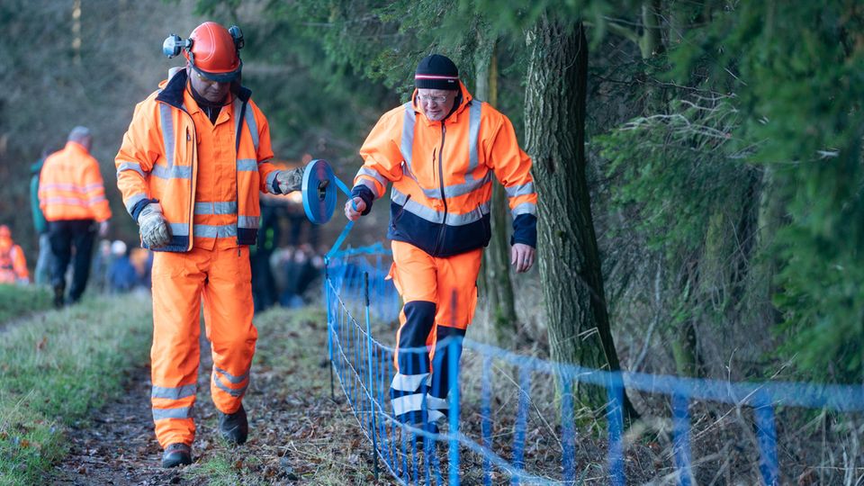 News von heute: Afrikanische Schweinepest: Sachsen baut Schutzzaun zu Polen Arbeiter begannen mit dem Aufbau des Schutzzaunes zu Polen
