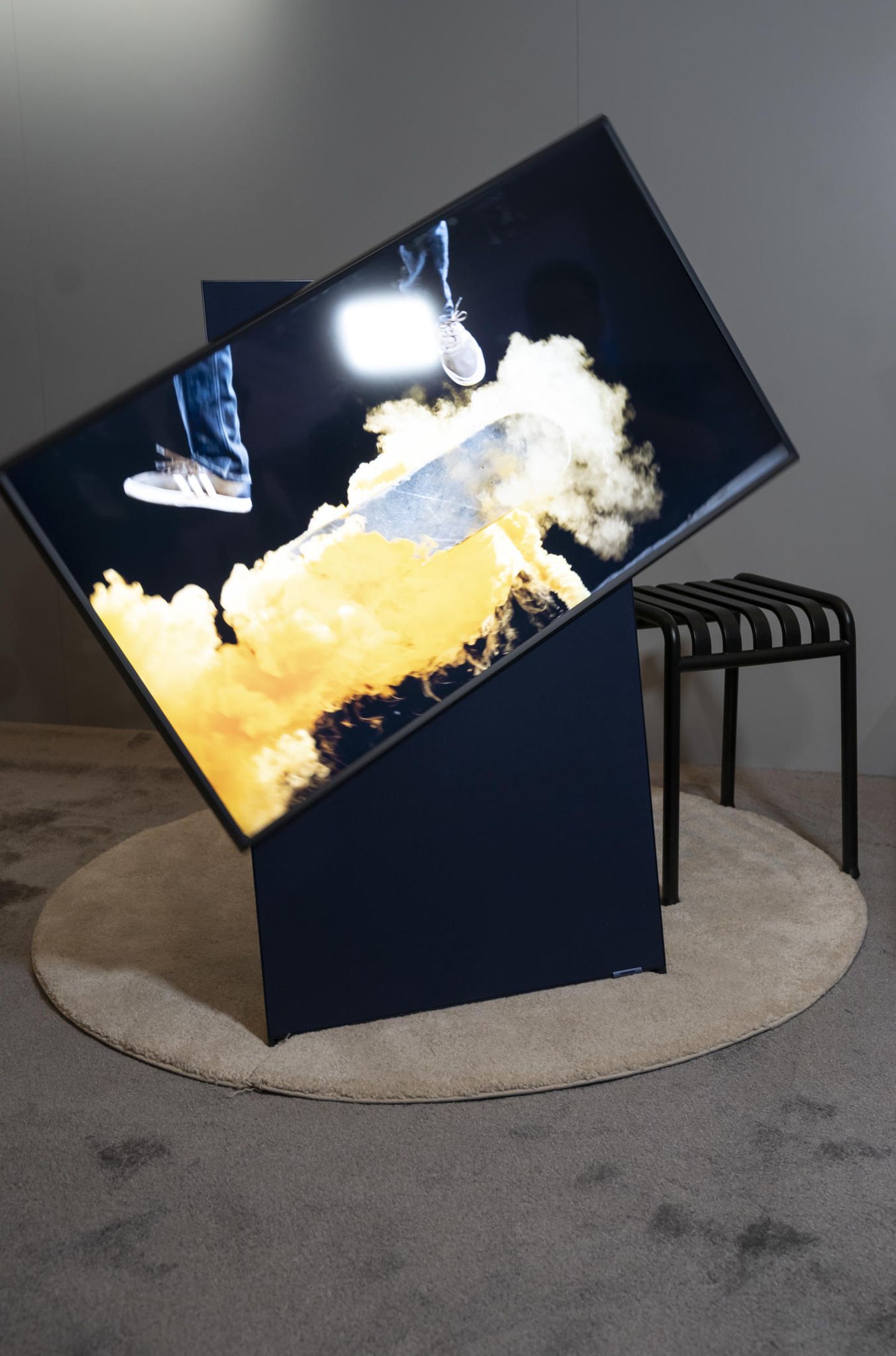 Der Samsung "Sero TV" Fernseher