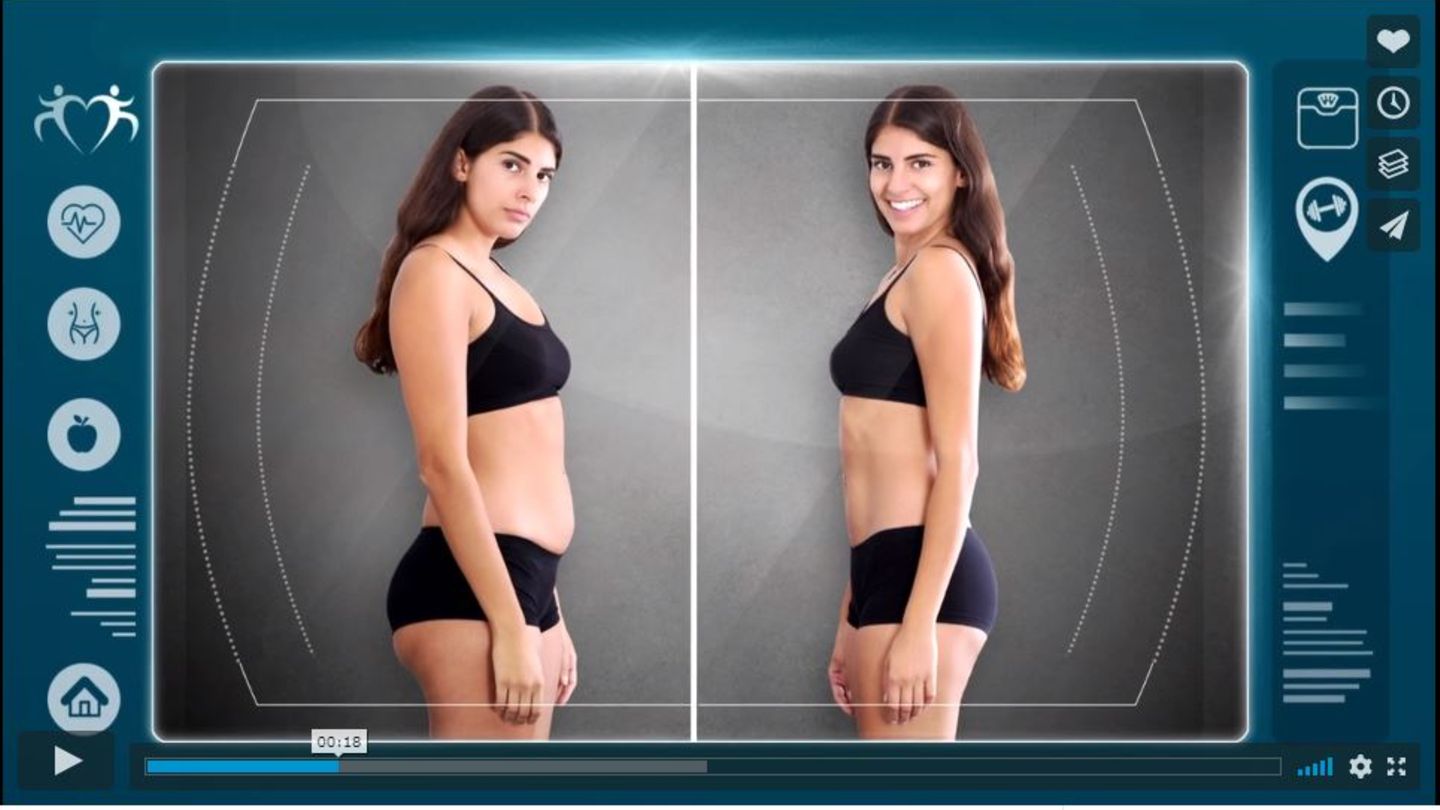 Envision Body App Frau
