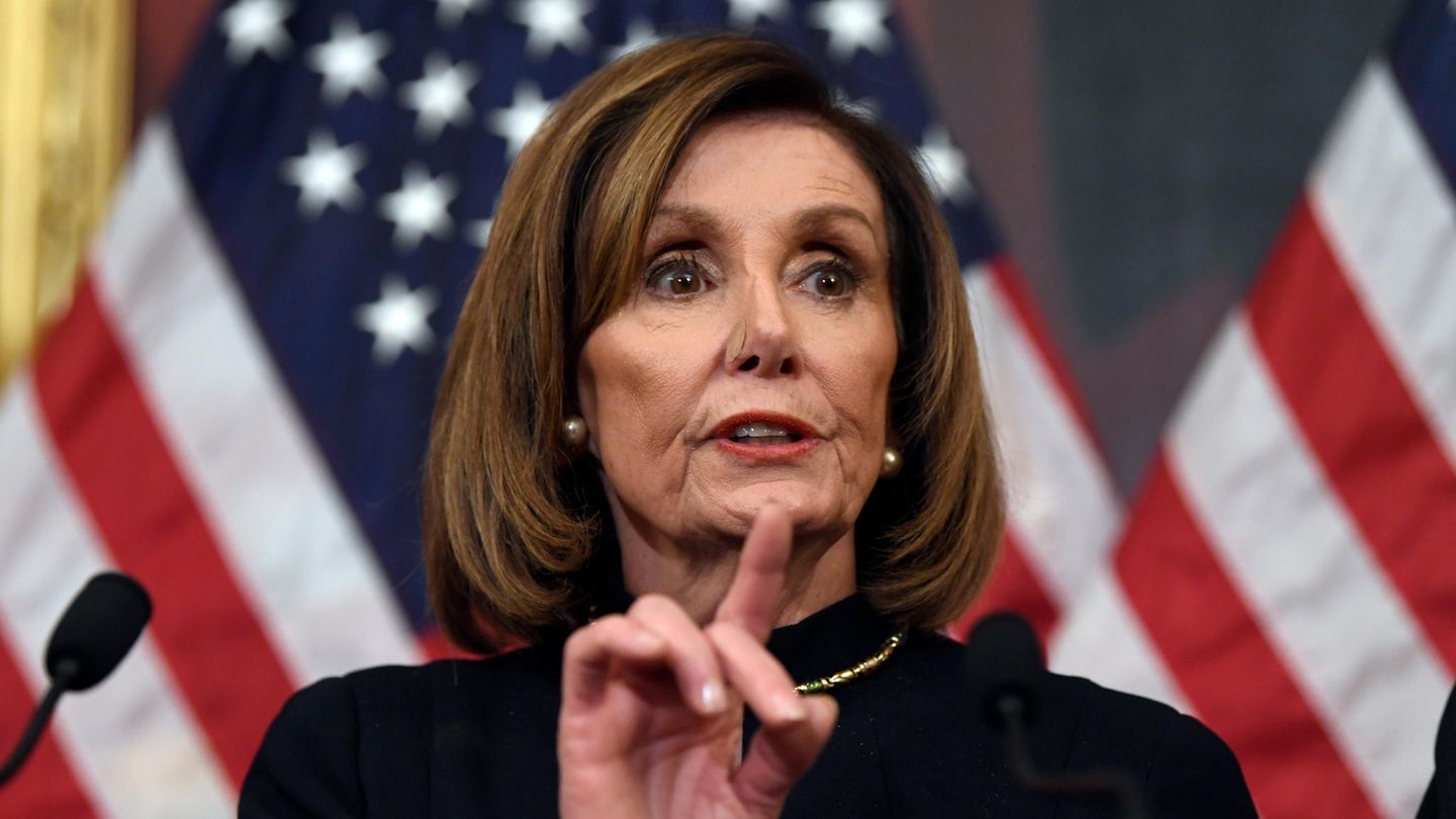 Die demokratische Vorsitzende der Kongresskammer Nancy Pelosi.