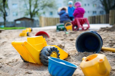 Rostock: Sandkasten einer Kita (Symbolfoto)