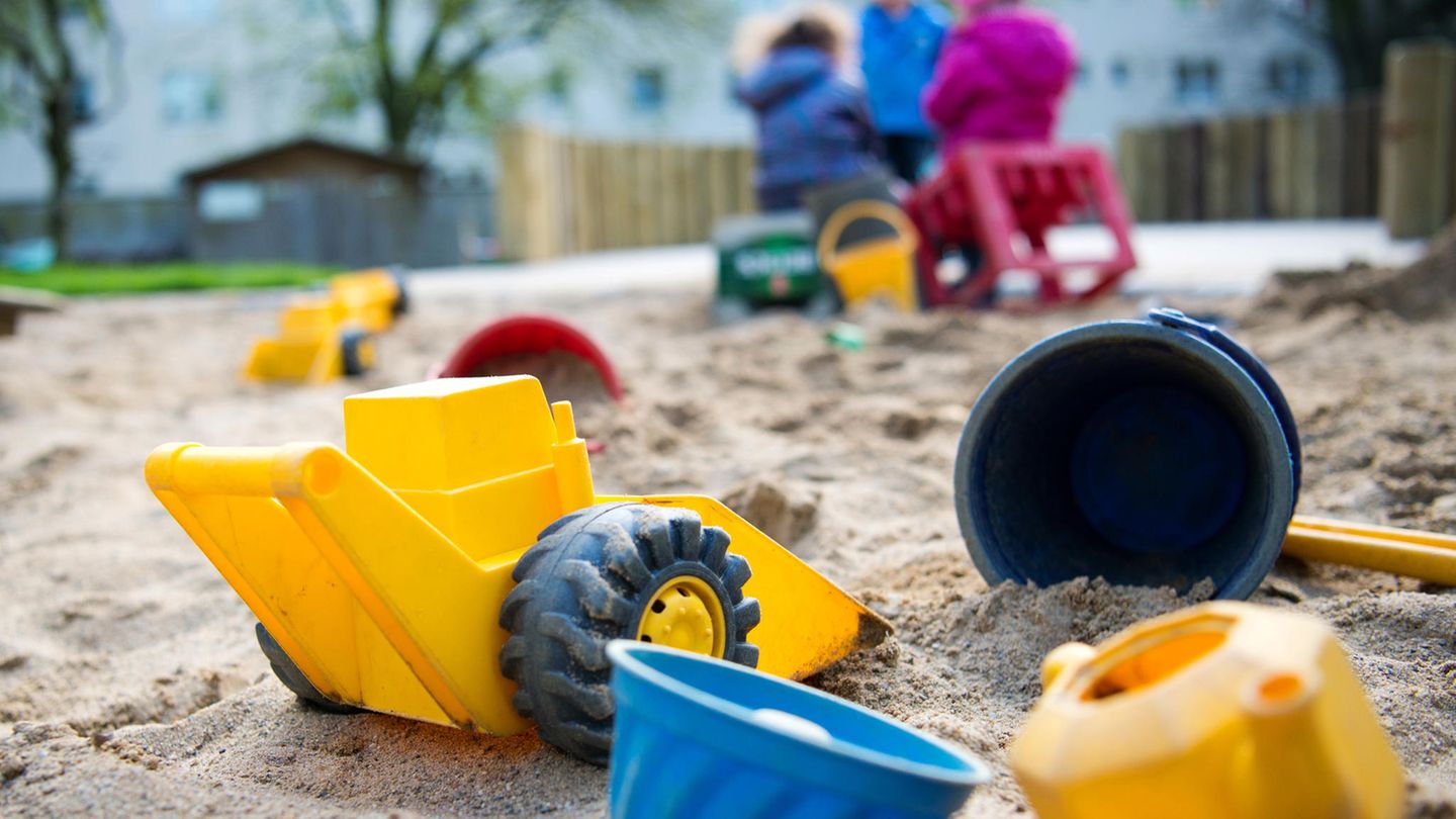 Rostock: Sandkasten einer Kita (Symbolfoto)