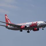 Boeing 737 von Jet2.com im landeanflug
