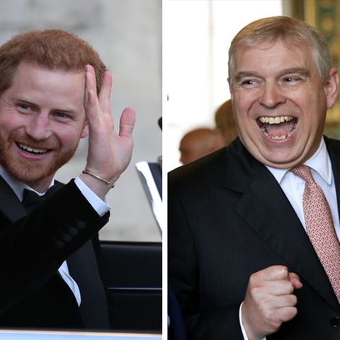 Herzogin Meghan, Prinz Harry und Prinz Andrew