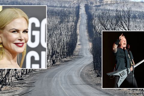 Tragische Buschbrände: "Es bricht uns das Herz" – Kidman, Metallica und Co. spenden Millionensummen für Australien