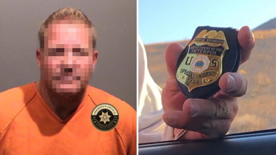Mann in den USA gibt sich als Polizist aus.
