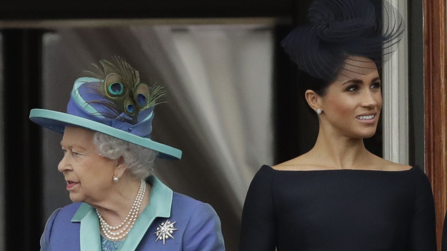 Queen Elizabeth II. und Herzogin Meghan