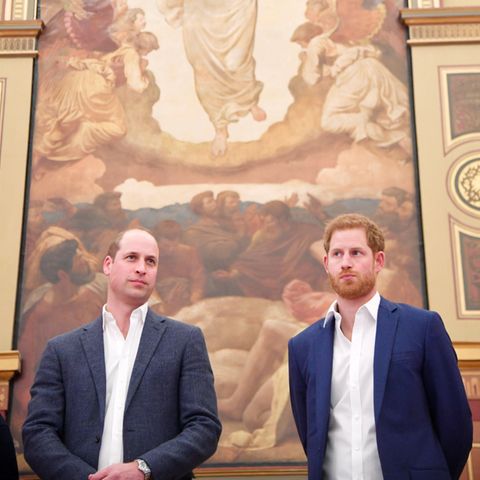 Prinz William und Prinz Harry