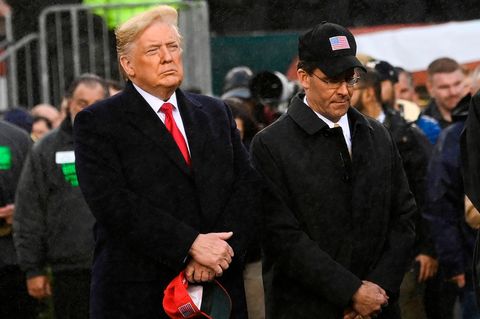Donald Trump Mark Esper