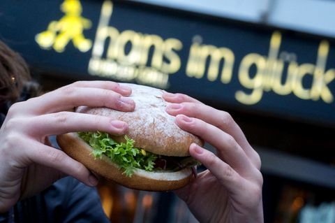 Burger von Hans im Glück