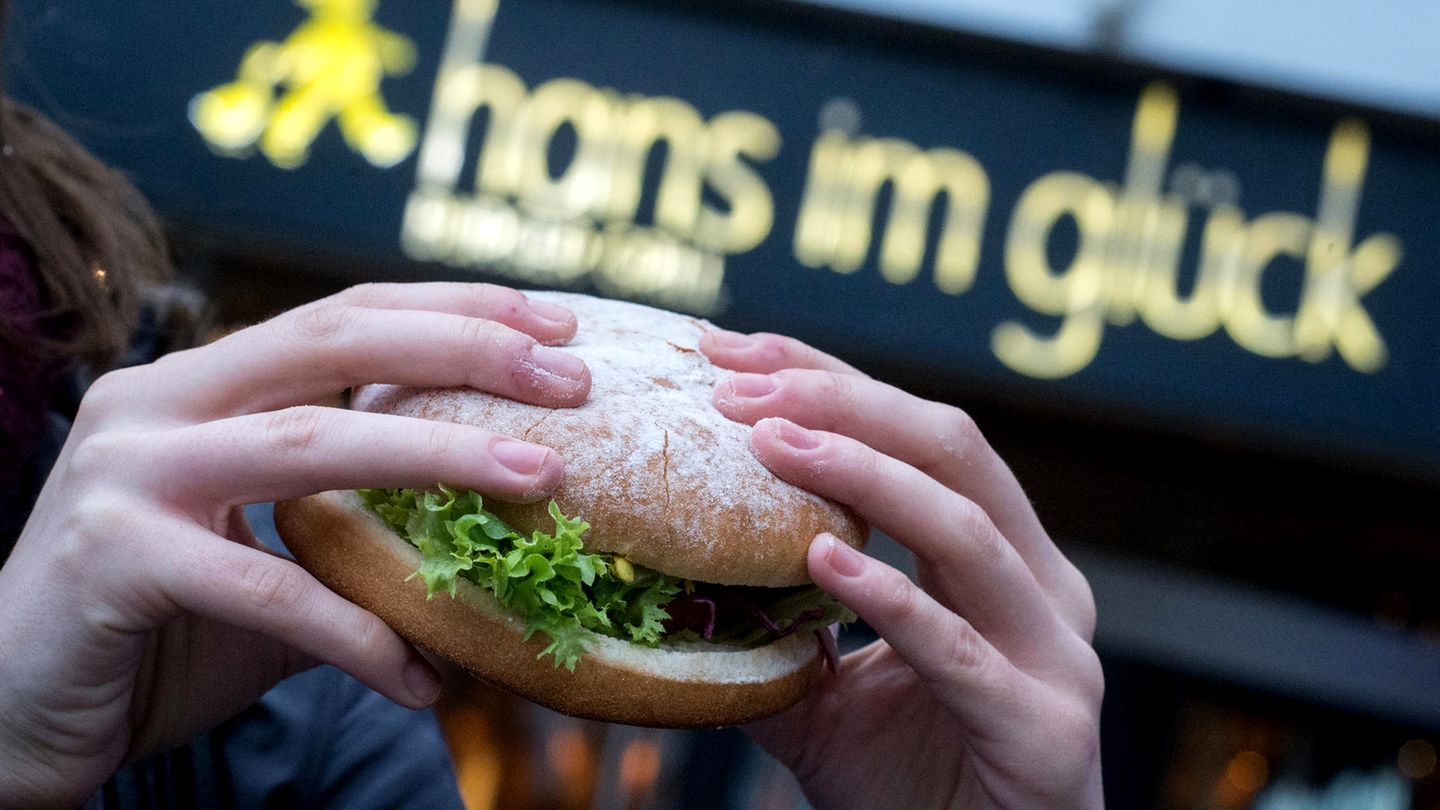 Burger von Hans im Glück