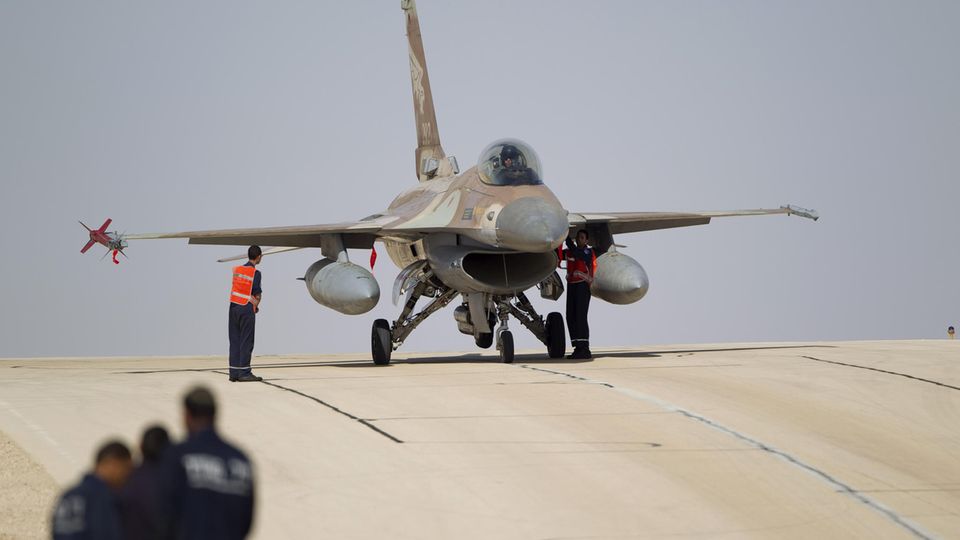 F-16 der israelischen Streitkräfte.