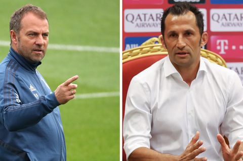 Hansi Flick und Hasan Salihamidzic