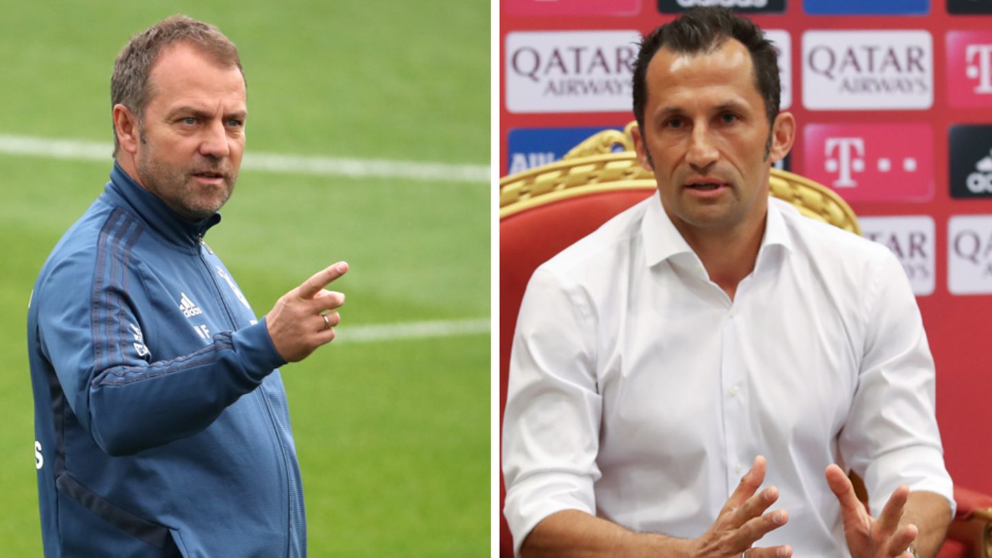 Hansi Flick und Hasan Salihamidzic