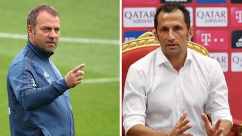Hansi Flick und Hasan Salihamidzic