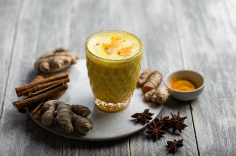 Golden Milk kann auch bei Erkältungen helfen