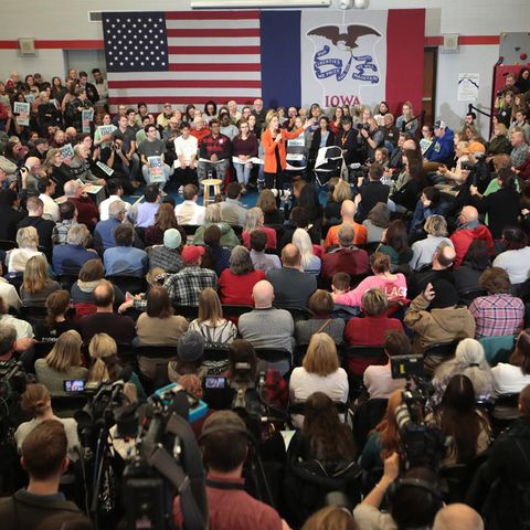 Iowa Wahlkampf Elizabeth Warren