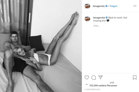 Dustin Schöne und Lena Gercke erwarten ein Kind