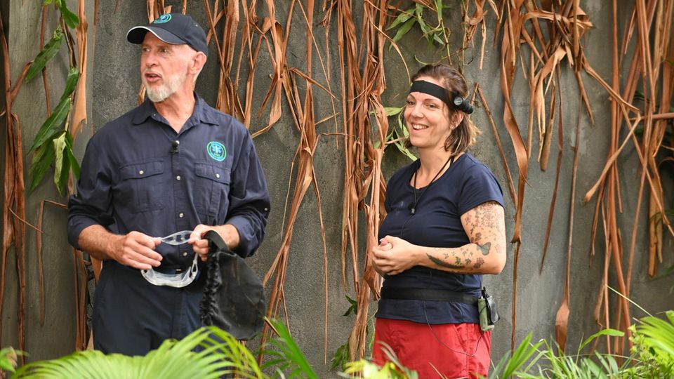 Dschungelcamp: Dr. Bob und Daniela Büchner