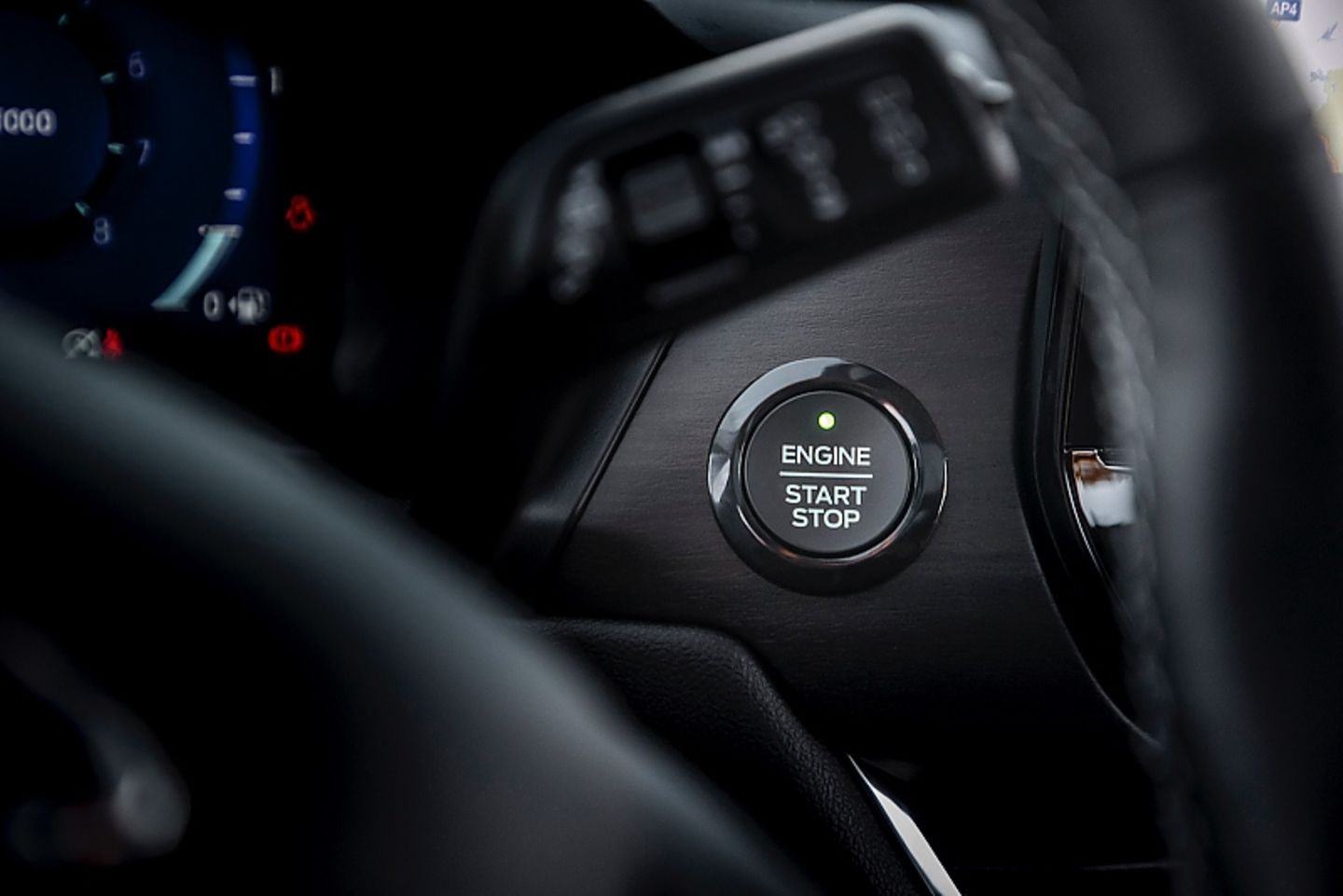 Gestartet wird der Ford Puma per Knopfdruck