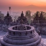 Borobudur, Java, Indonesien