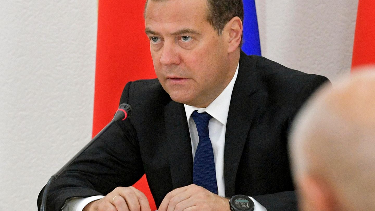 Russlands Ministerpräsident Dimitri Medwedew