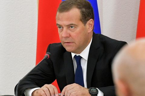 Russlands Ministerpräsident Dimitri Medwedew