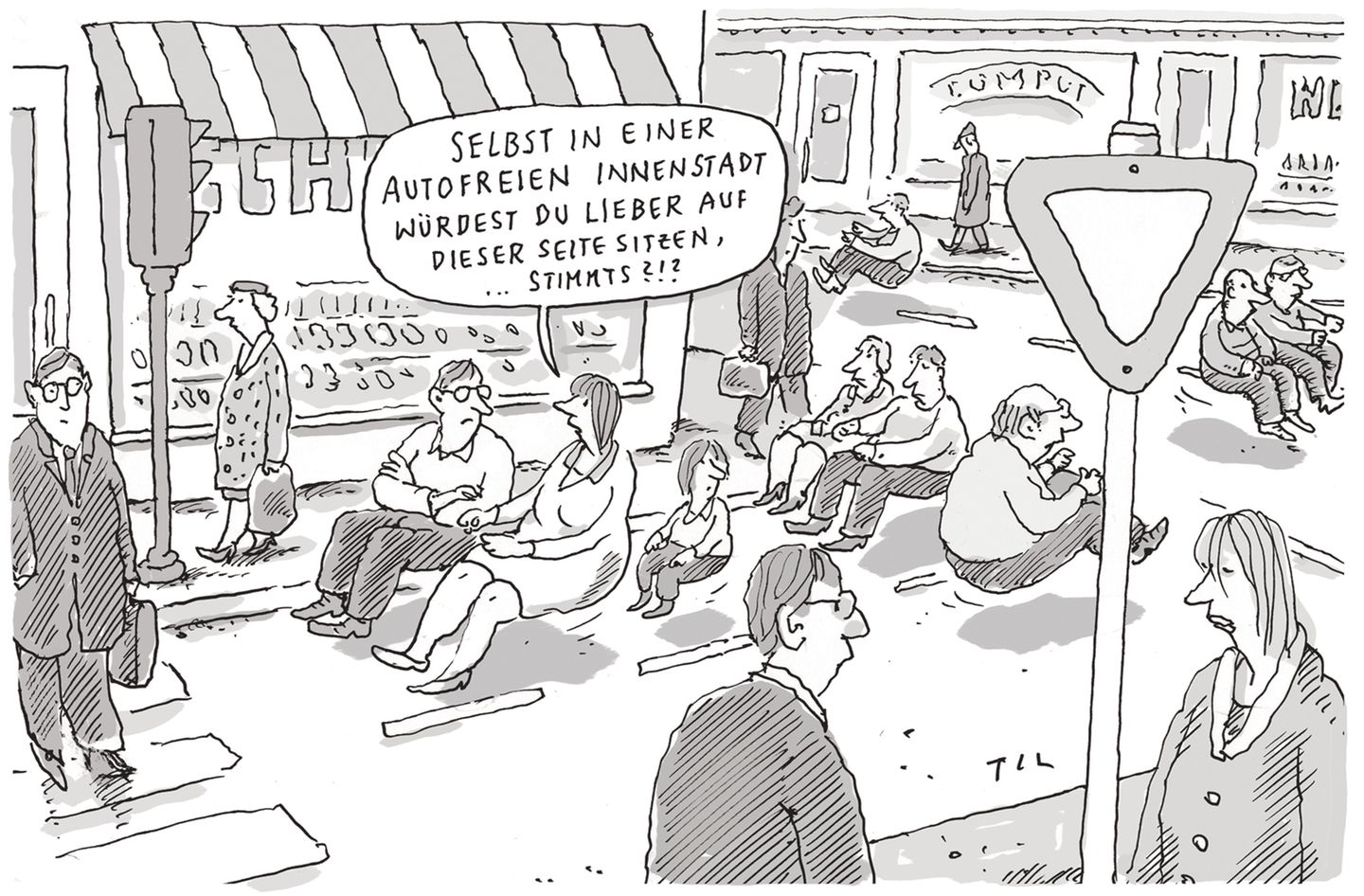 Til Mette: Cartoon der Woche