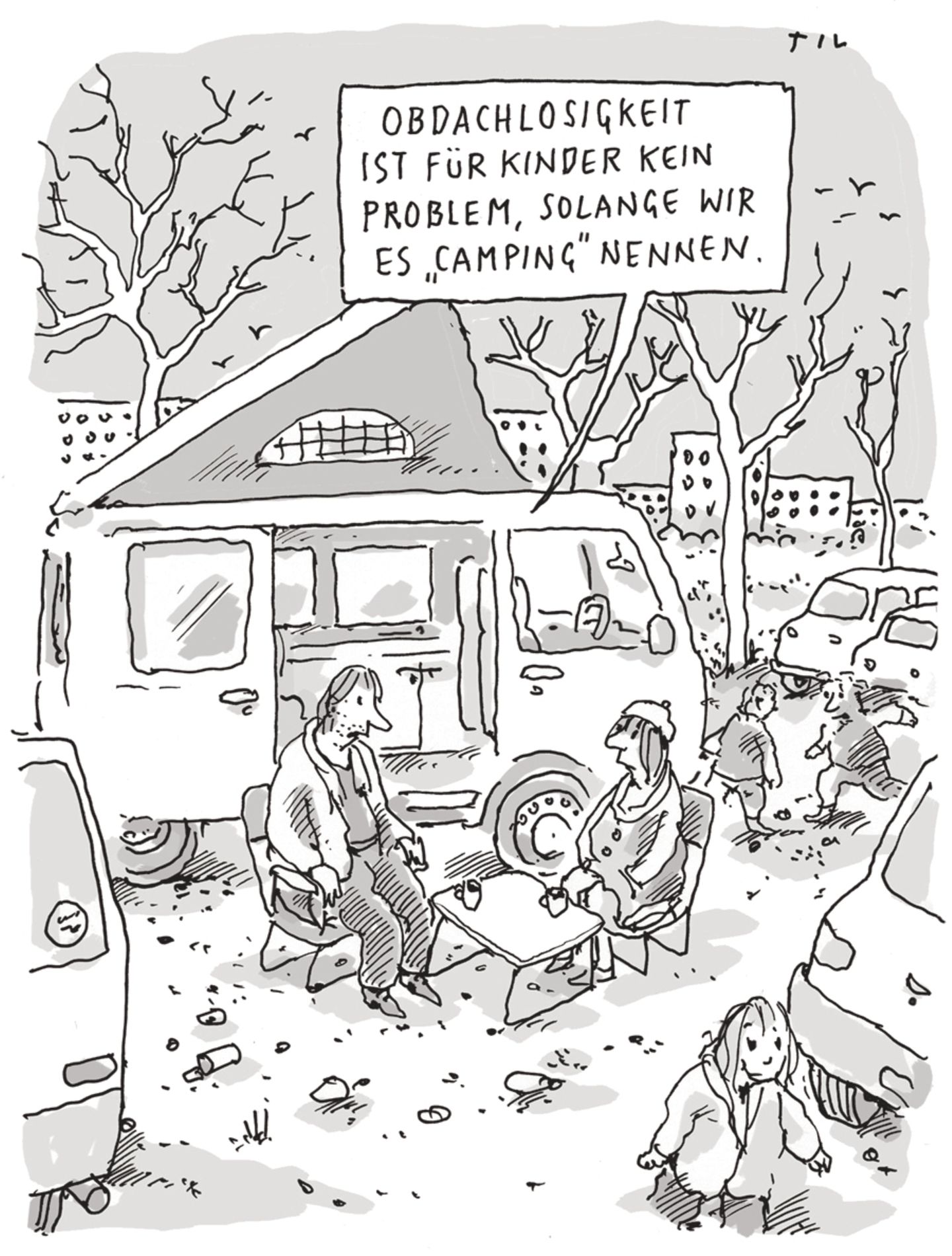 Til Mette: Cartoon der Woche